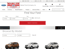 Tablet Screenshot of marlerford.com